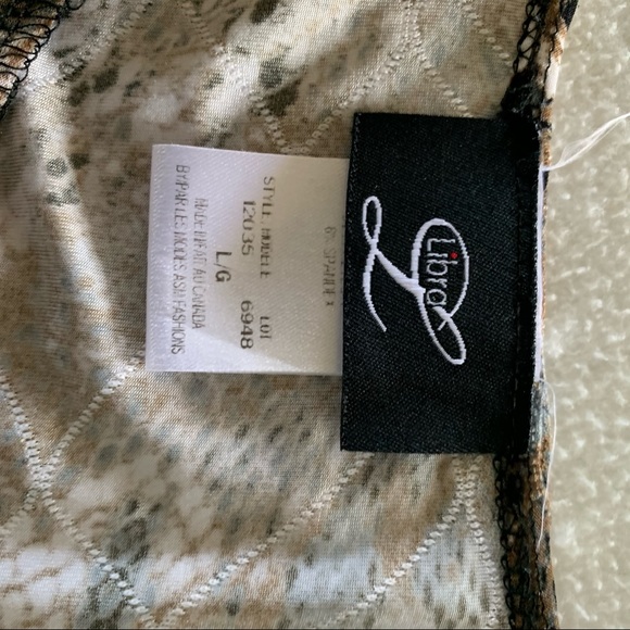 Libra Snake Pattern Top - Picture 3 of 4